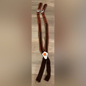 Cleveland Browns Suspenders Vintage 1990s NFL Football 3 Point unknown size